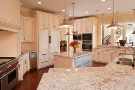 Custom cabinetry by M & M Developers Inc.